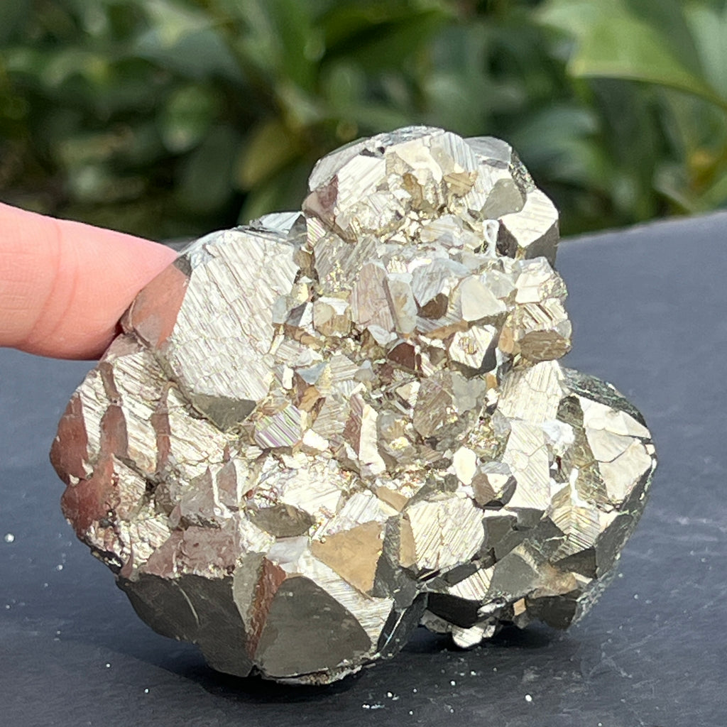 Specimen pirita Peru cluster model 9, pietre semipretioase - druzy.ro 6 