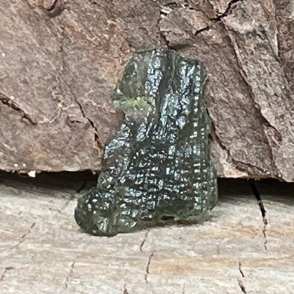 Moldavit piatra bruta model 2A/11, pietre semipretioase - druzy.ro 1 