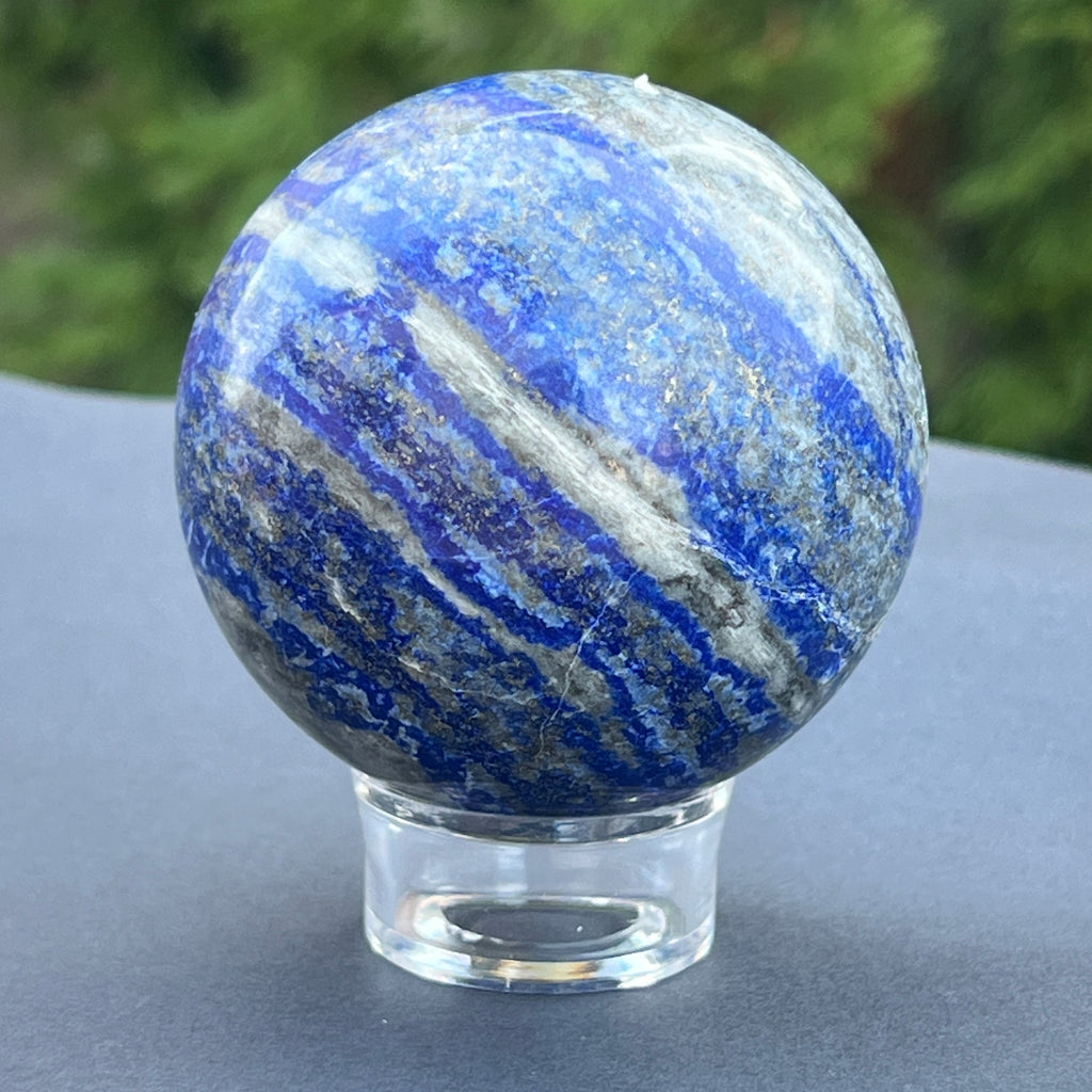 Sfera Lapis Lazuli model 5, pietre semipretioase - druzy.ro 1 