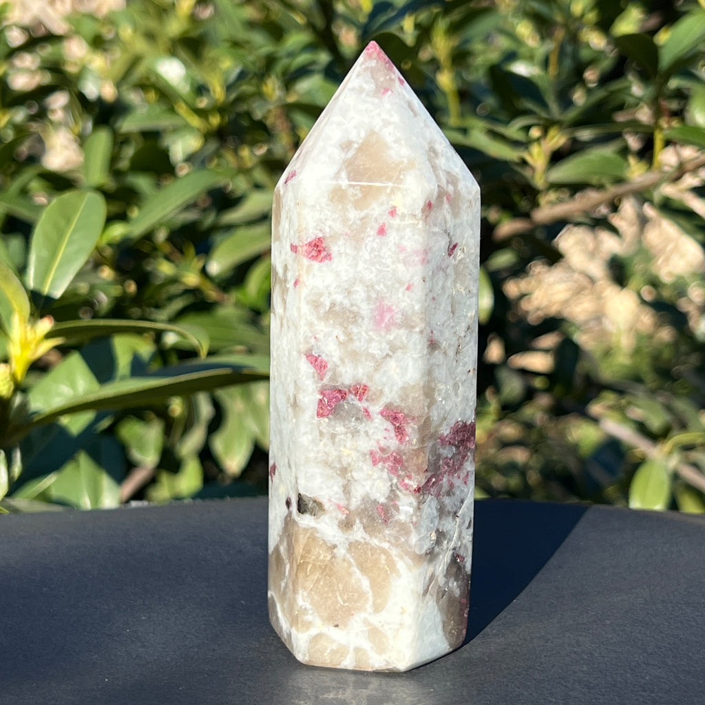 Turn rubelit/ turmalina roz m3, pietre semipretioase - druzy.ro 2 