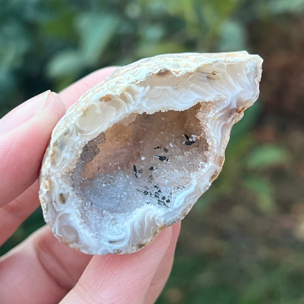 Cluster Agat FEATHER m11, agat cu cuart, pietre semipretioase - druzy.ro 3 