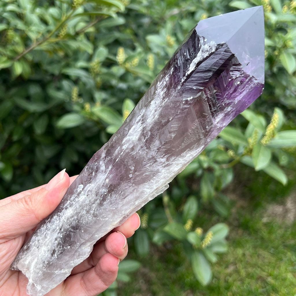 Varf ametist Bahia XL model 4, calitatate AAA, pietre semipretioase - druzy.ro 4 