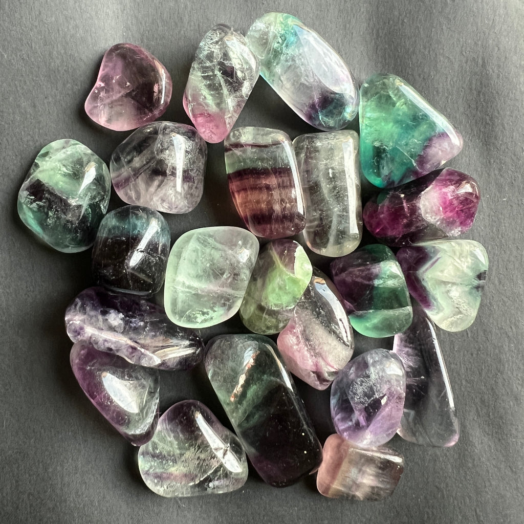 Fluorit piatra rulata mini calitate AAA, pietre semipretioase - druzy.ro 6 