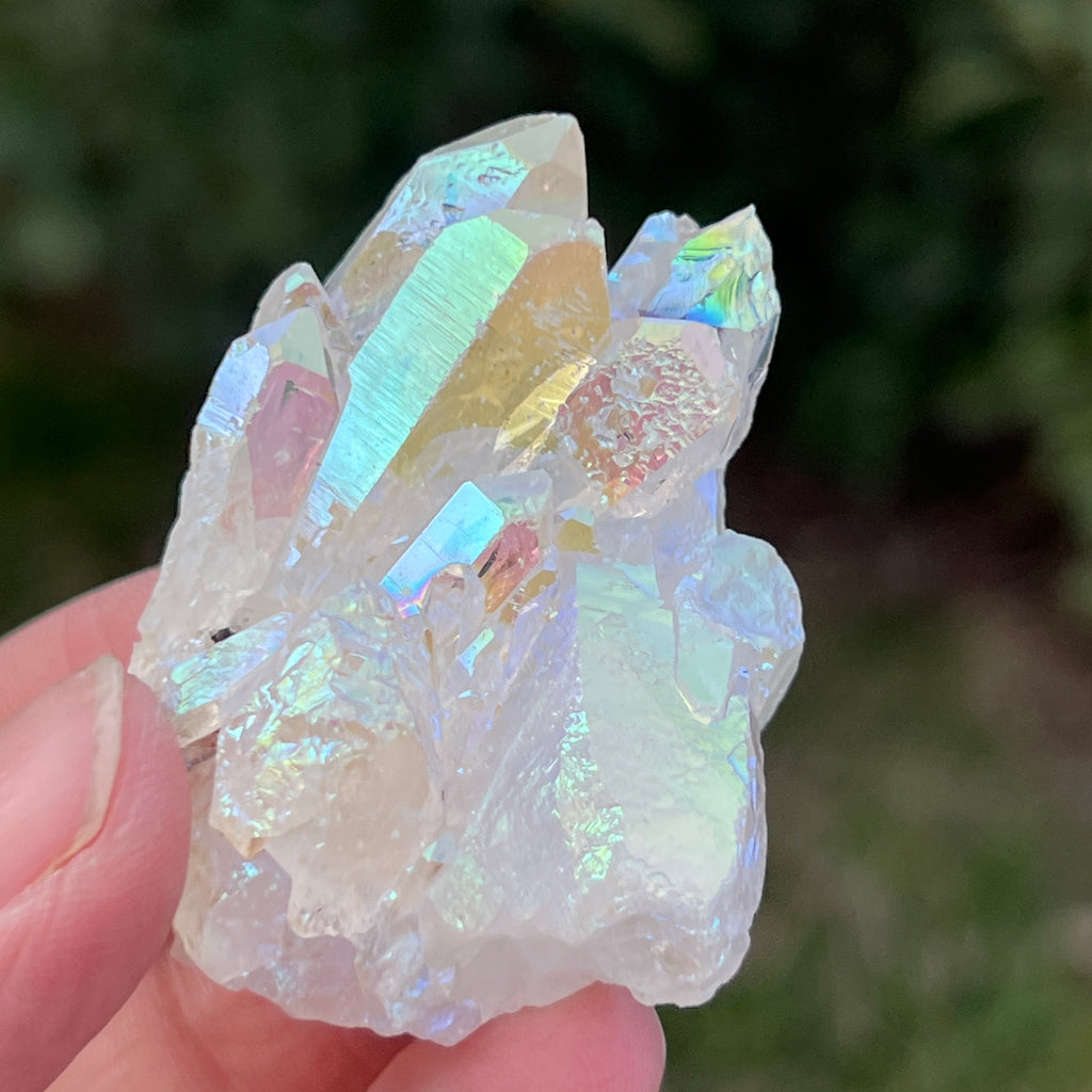 Cluster cuart incolor AURA, floare de mina m3, pietre semipretioase - druzy.ro 6 