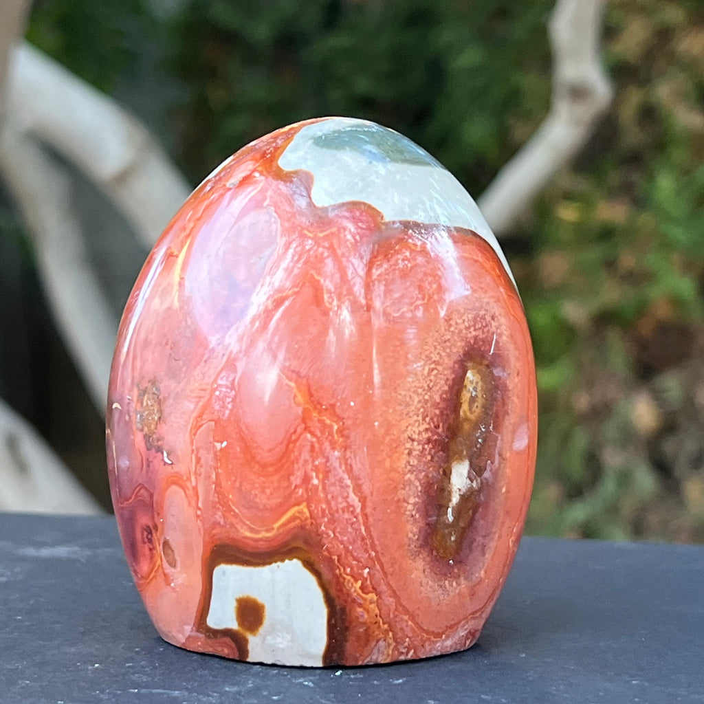 Jasp policrom sculptura forma libera model 1 Africa, druzy.ro, cristale 1