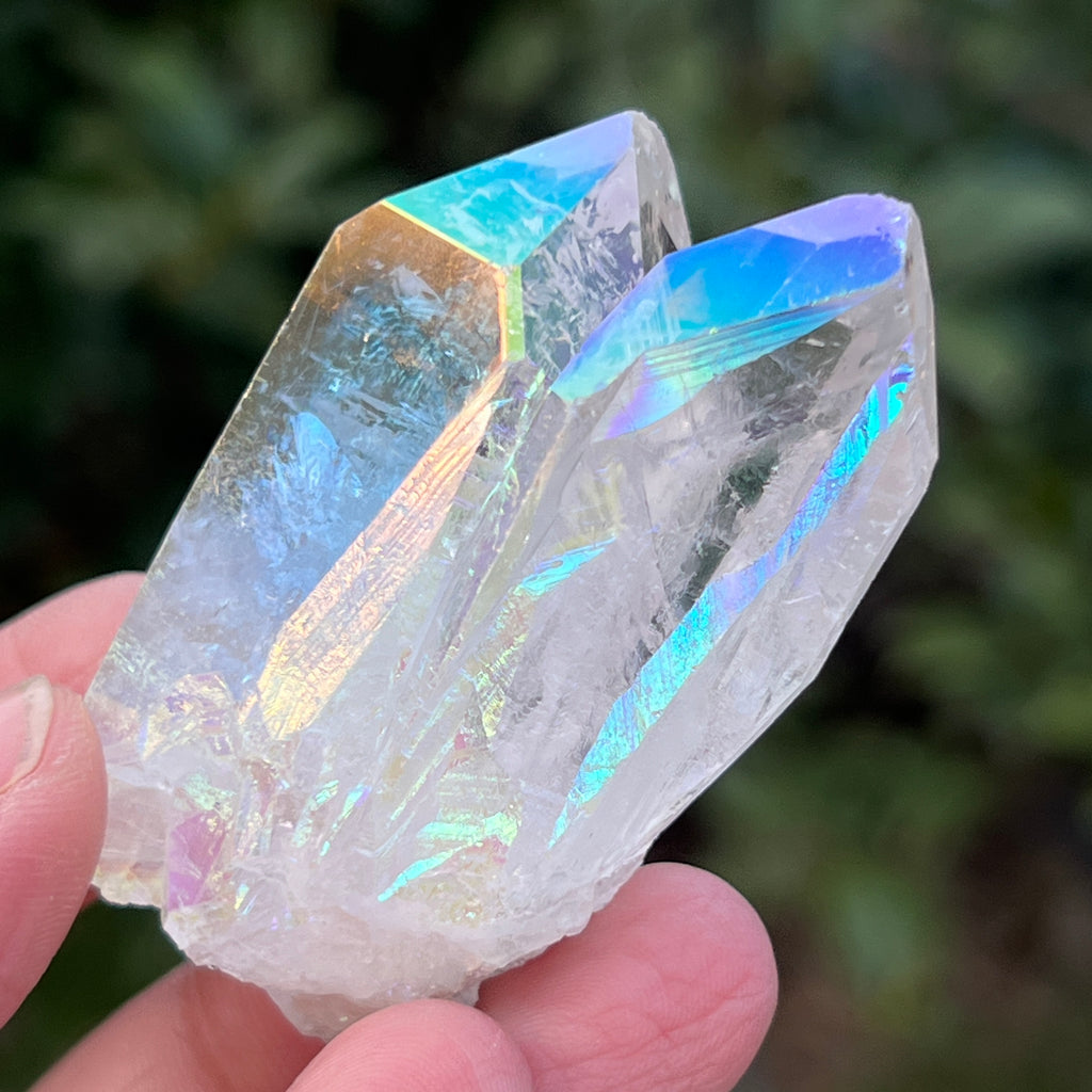 Cluster cuart incolor AURA, floare de mina m1, pietre semipretioase - druzy.ro 6 