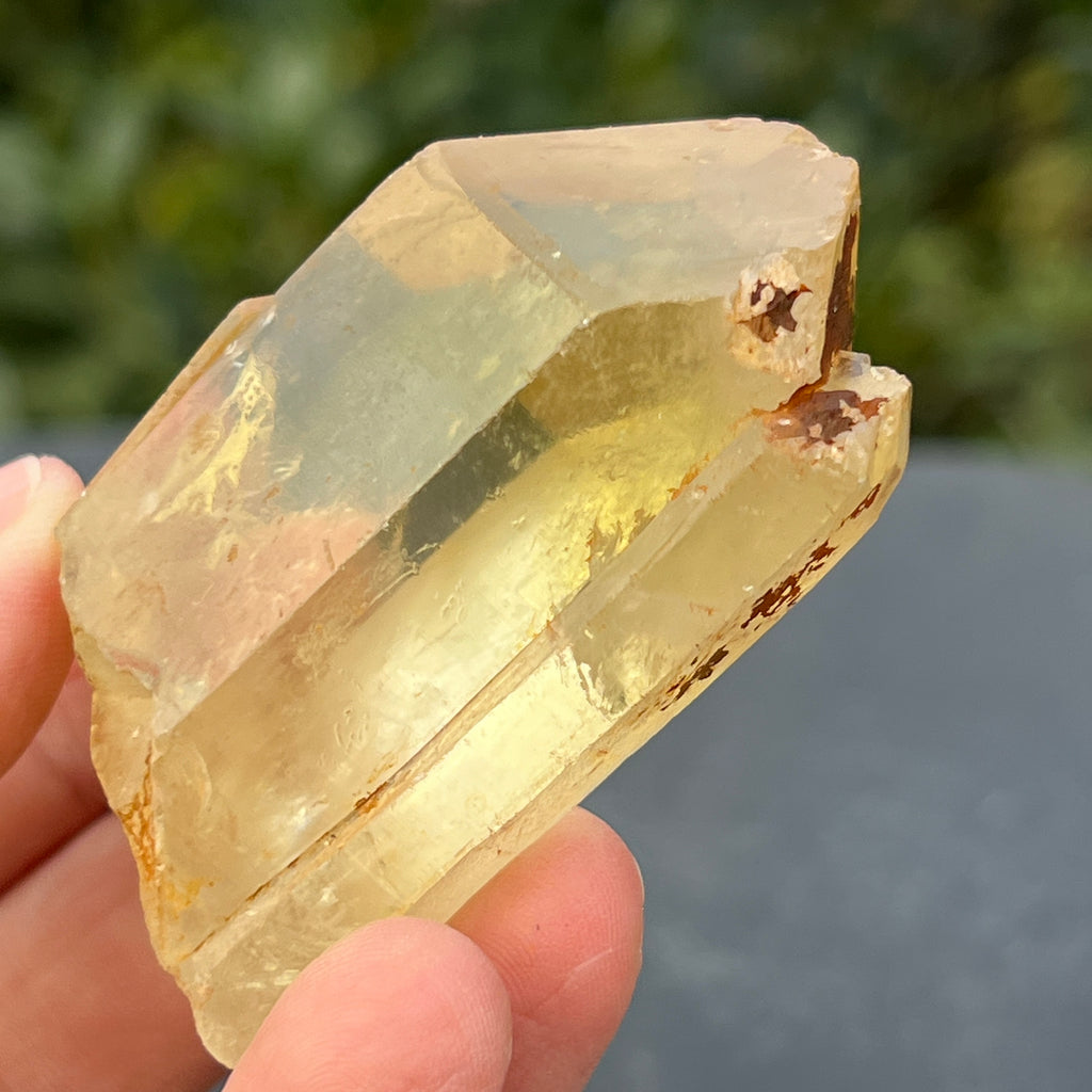 Varf citrin mina Luena, Congo model 20, pietre semipretioase - druzy.ro 7 