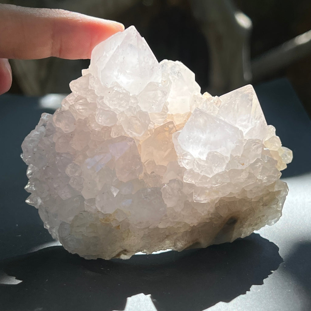 Cluster cuart cactus / cuart spirit FLOWER model F6, druzy.ro, pietre semipretioase 1