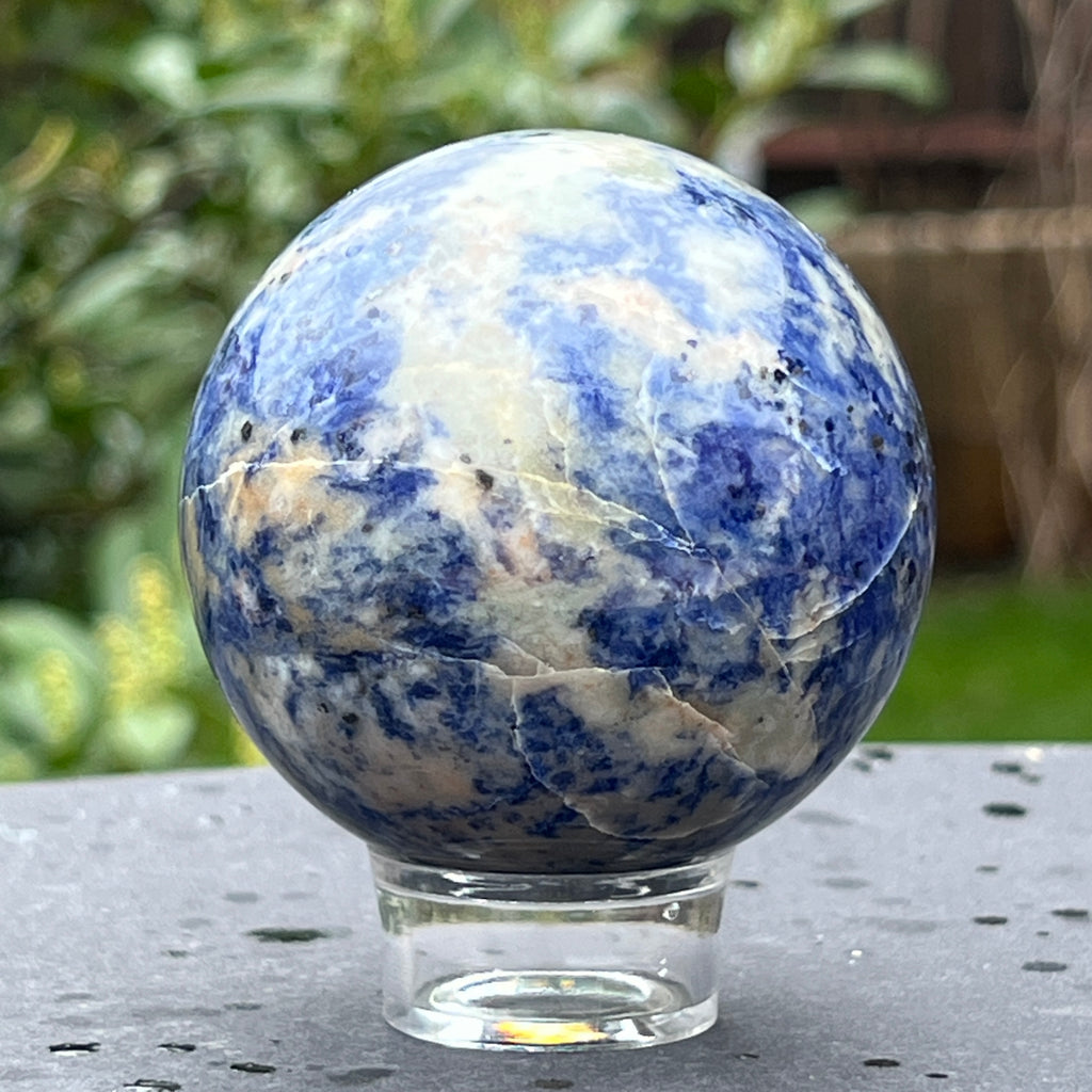 Sodalit sfera model 5, pietre semipretioase - druzy.ro 3 