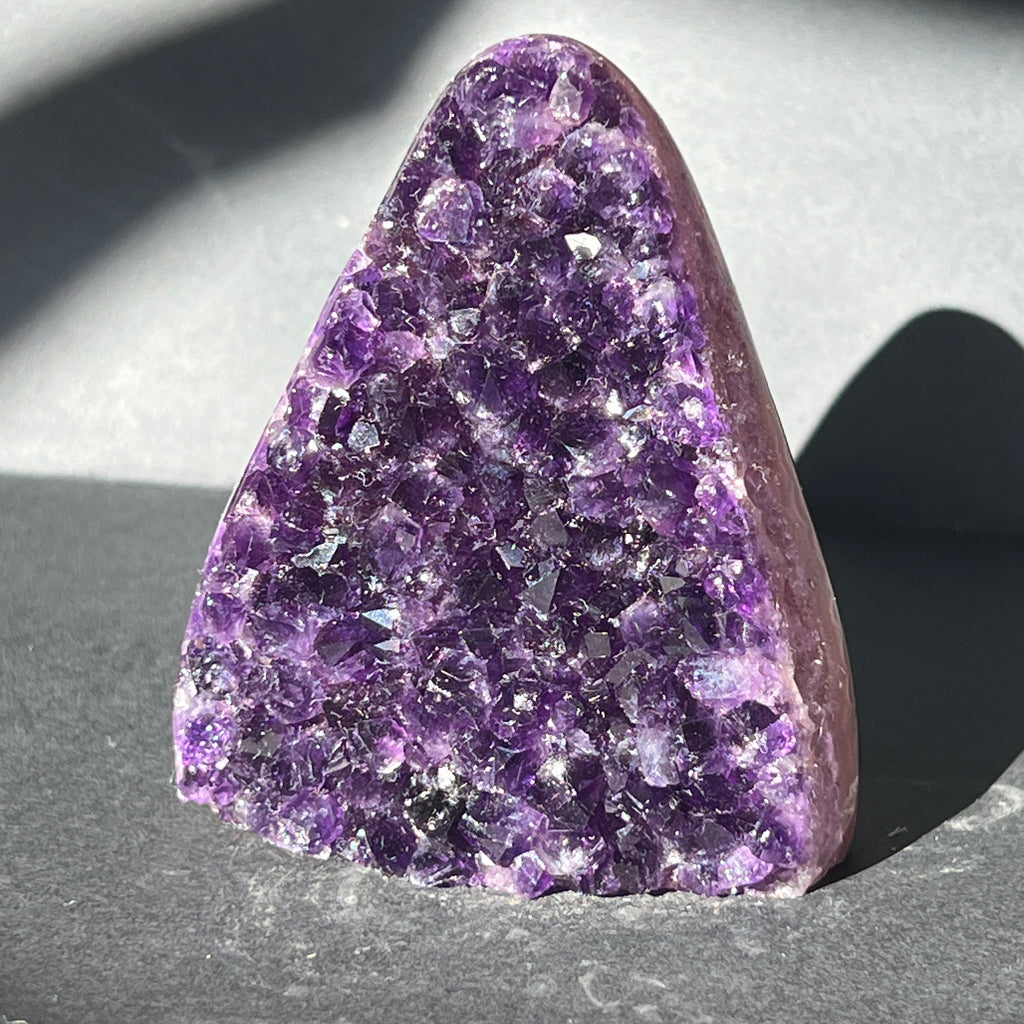 Geoda ametist Uruguay AAA model 9, pietre semipretioase - druzy.ro 2 