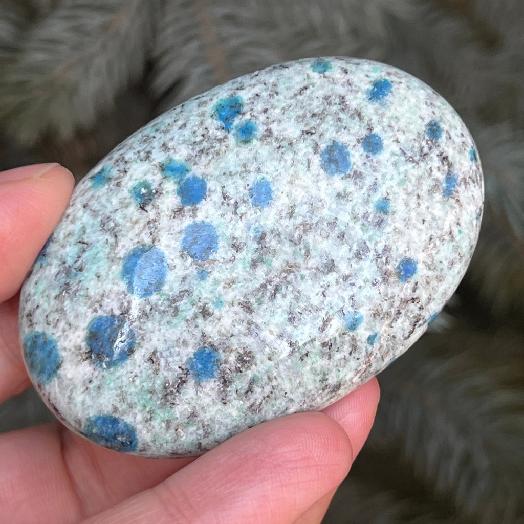 Palmstone K2 Granit cu azurit model 9, pietre semipretioase - druzy.ro 4 