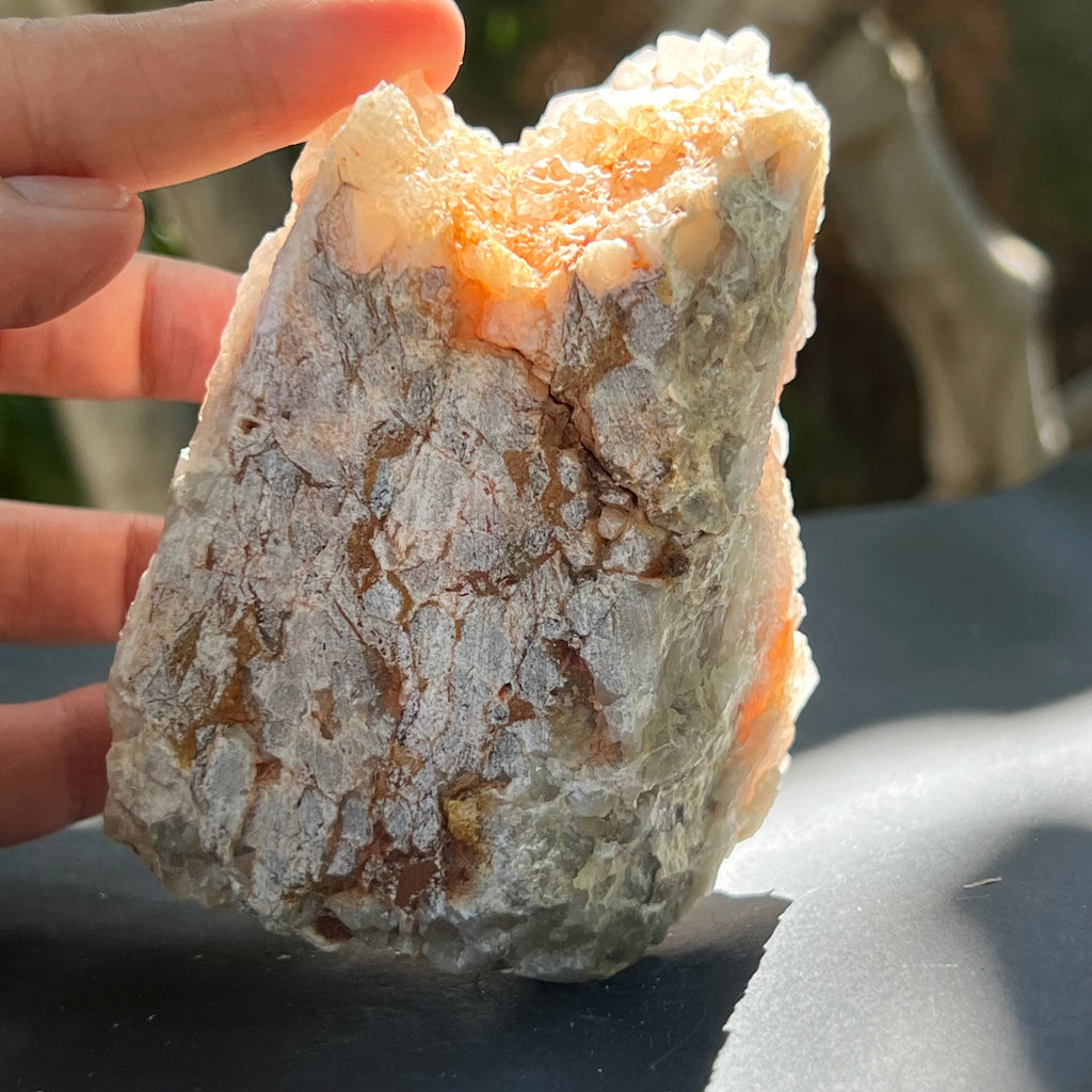 Cluster cuart cactus / cuart spirit FLOWER model F7, druzy.ro, pietre semipretioase 8