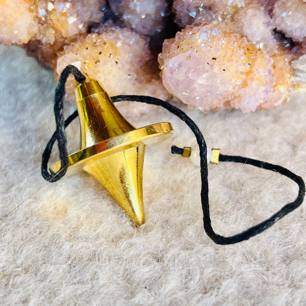 Pendul metal UFO, druzy.ro, cristale 1