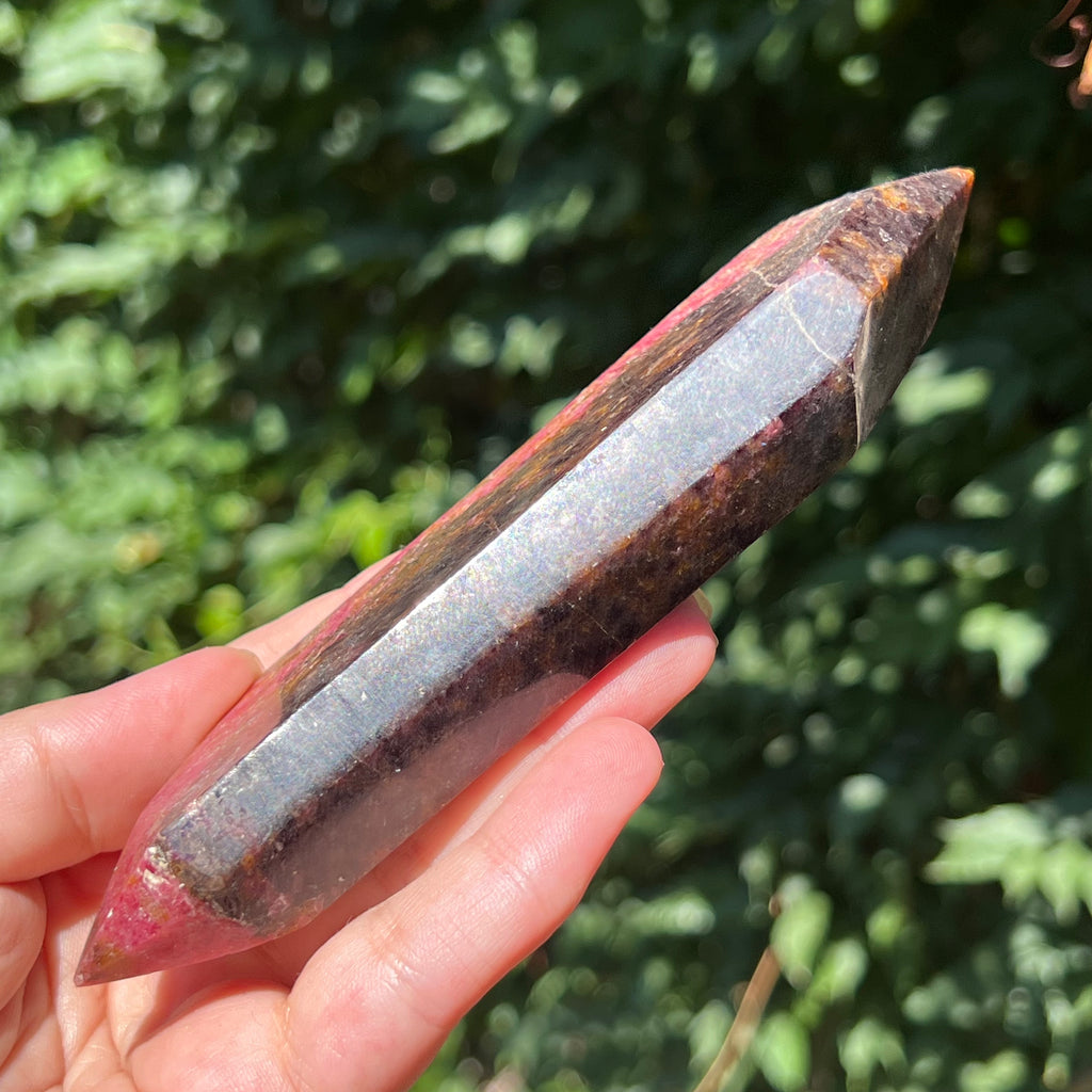 Rodonit dublu varf m1, druzy.ro, cristale 4