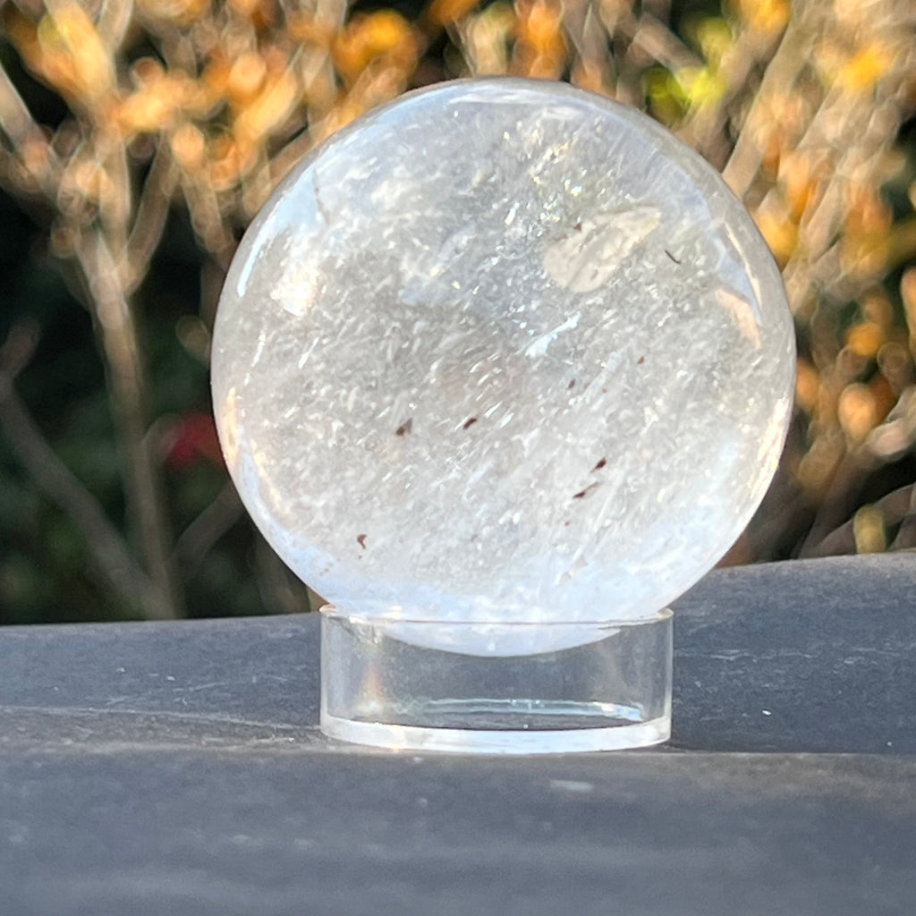 Sfera cuart incolor/ cristal de stanca, glob cristal m5, druzy.ro, cristale 3