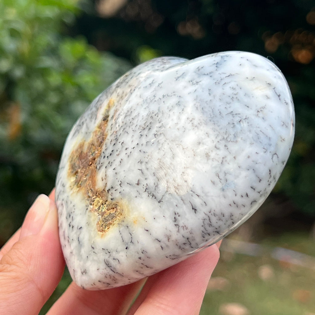 Opal alb inima m3, druzy.ro, cristale 11