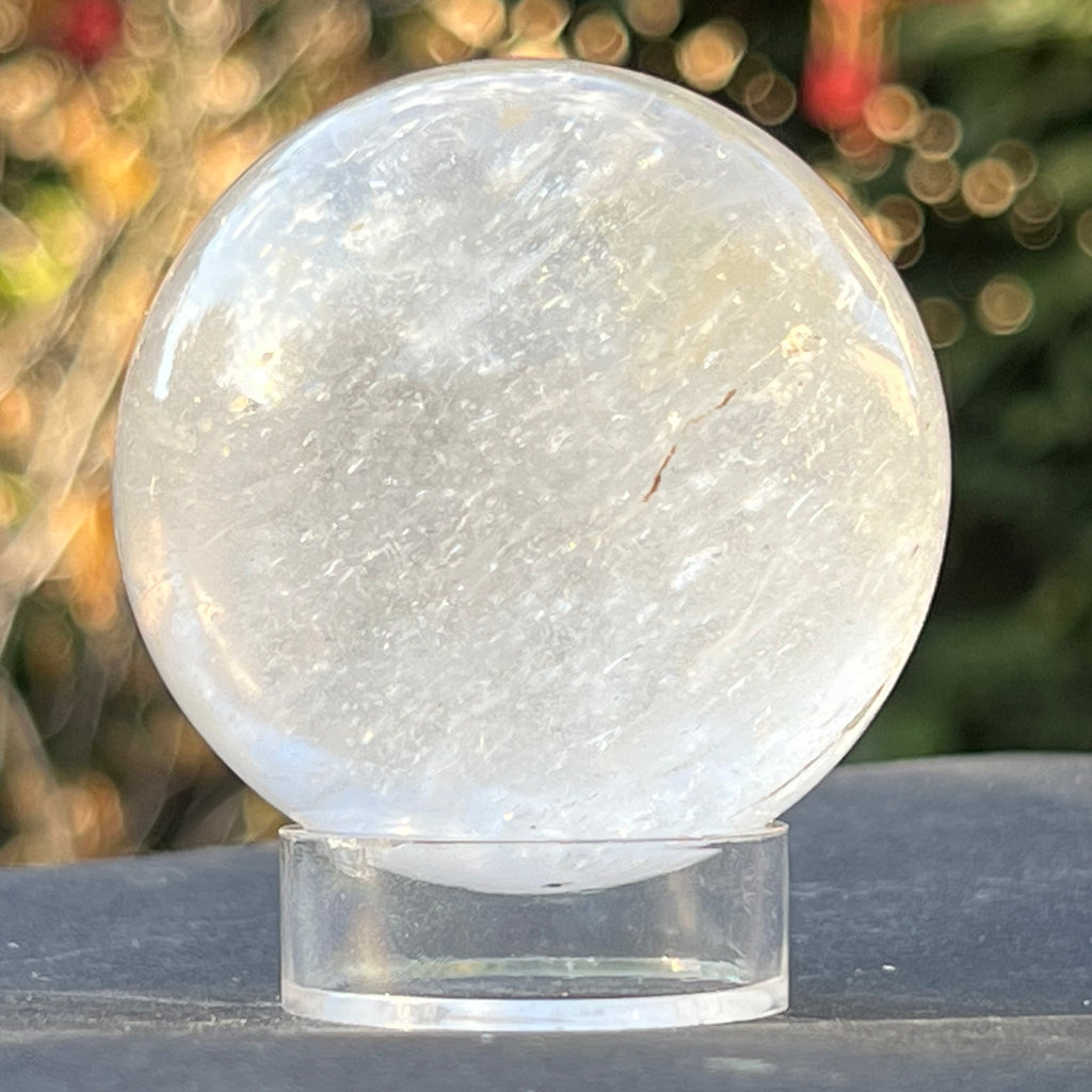 Sfera cuart incolor/ cristal de stanca, glob cristal m5, druzy.ro, cristale 1