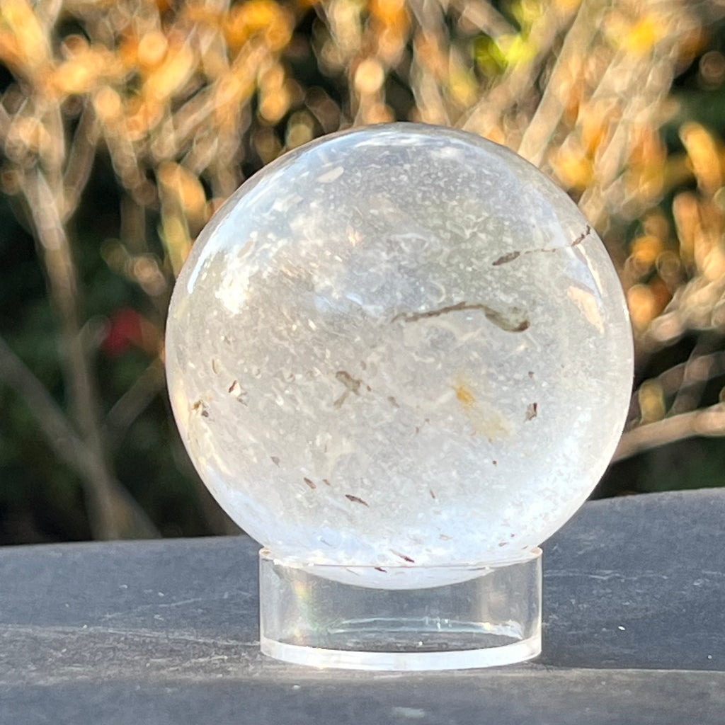 Sfera cuart incolor/ cristal de stanca, glob cristal m5, druzy.ro, cristale 2
