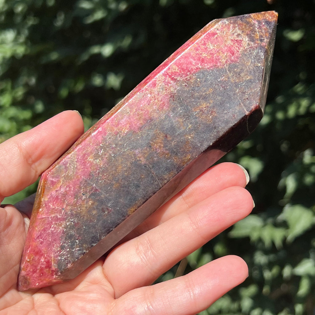 Rodonit dublu varf m1, druzy.ro, cristale 6