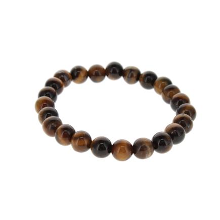 Bratara ochi de tigru galben 8 mm, pietre semipretioase, DRUZY.RO 4