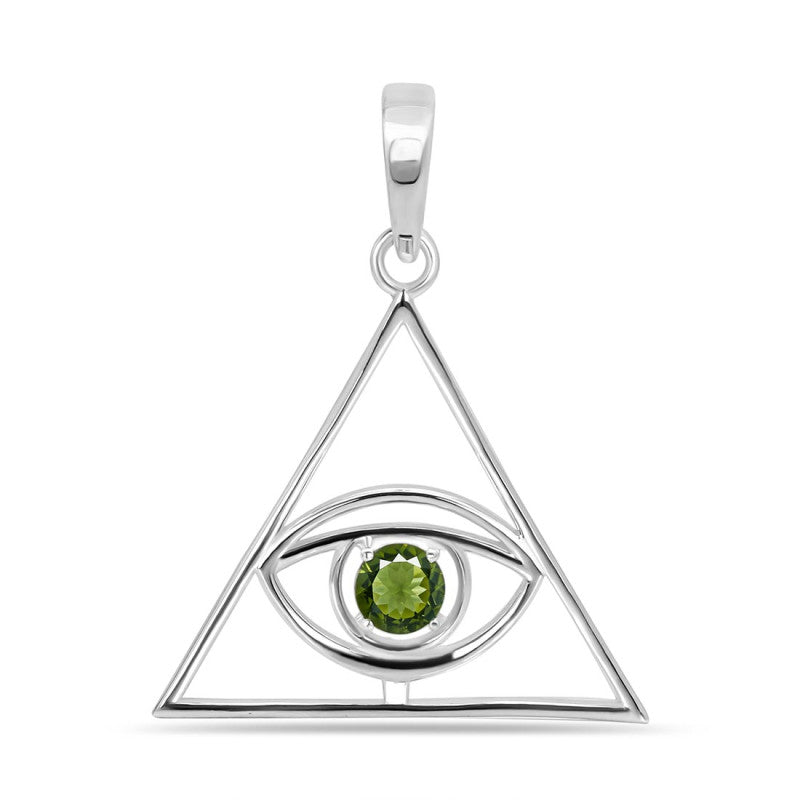 Pandantiv moldavit Illuminati, pietre semipretioase - druzy.ro 1 