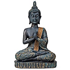 Statuie Budha Feng Shui 22 cm, pietre semipretioase - druzy.ro 1 