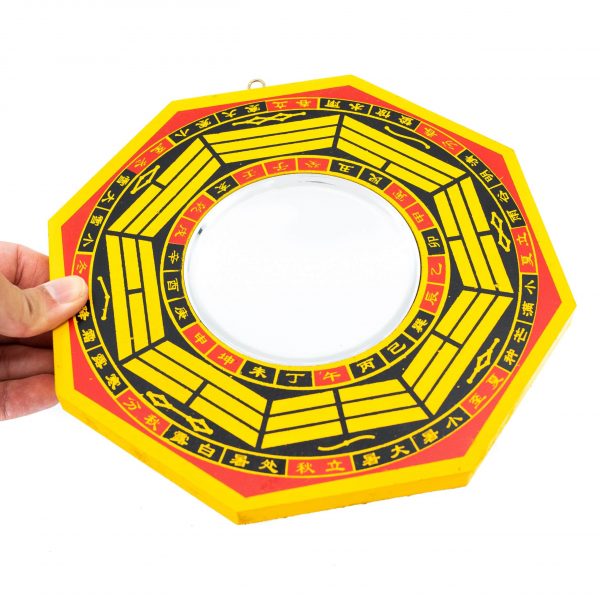 Oglinda Bagua convexa Feng Shui 20 cm, druzy.ro 1