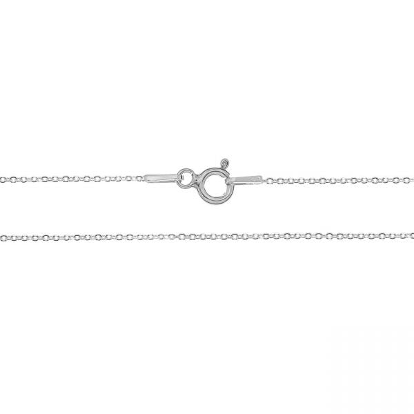 Lant argint model1 -38,40,42 cm, pietre semipretioase - druzy.ro 1 