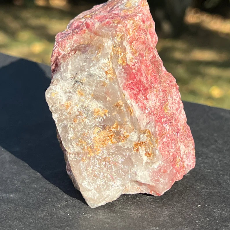 Rodonit piatra bruta m1, druzy.ro, cristale 2