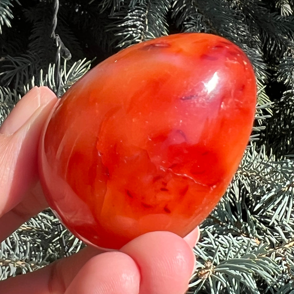 Ou carneol model 4, pietre semipretioase - druzy.ro 3 