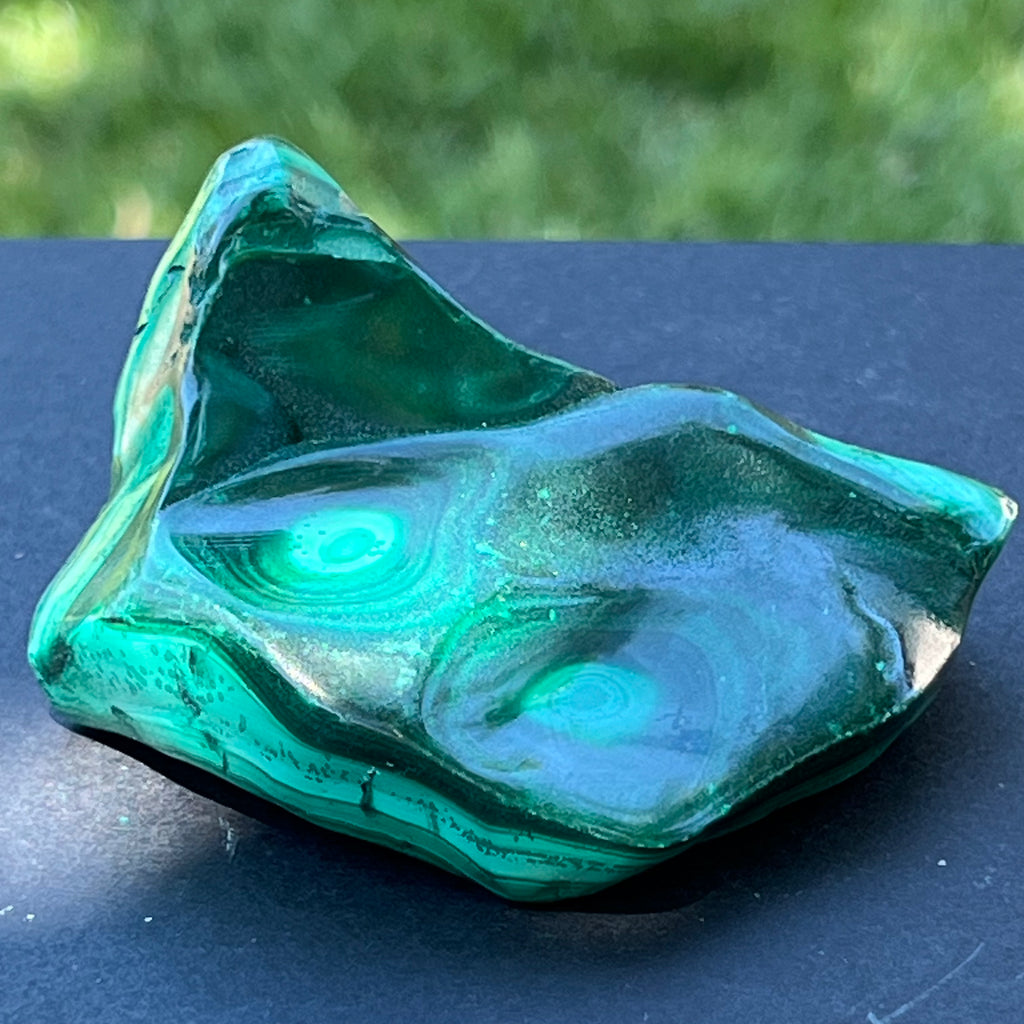 Malachit rulat m12, druzy.ro, cristale 2