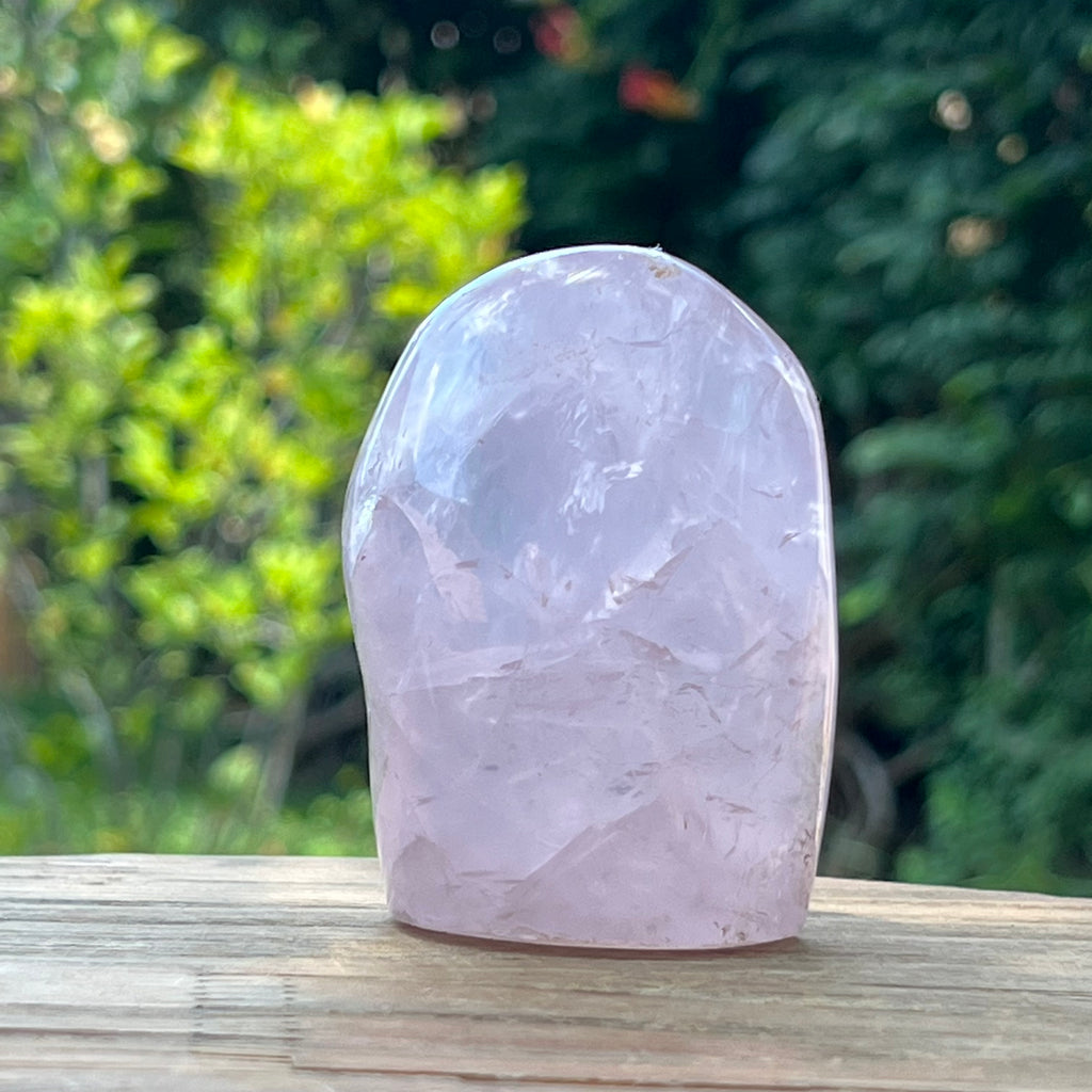 Cuart roz forma libera m4, druzy.ro, cristale 1