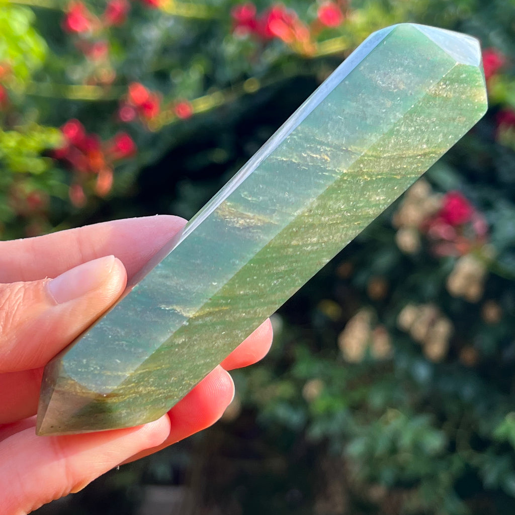 Aventurin dublu varf m5, druzy.ro, cristale 2