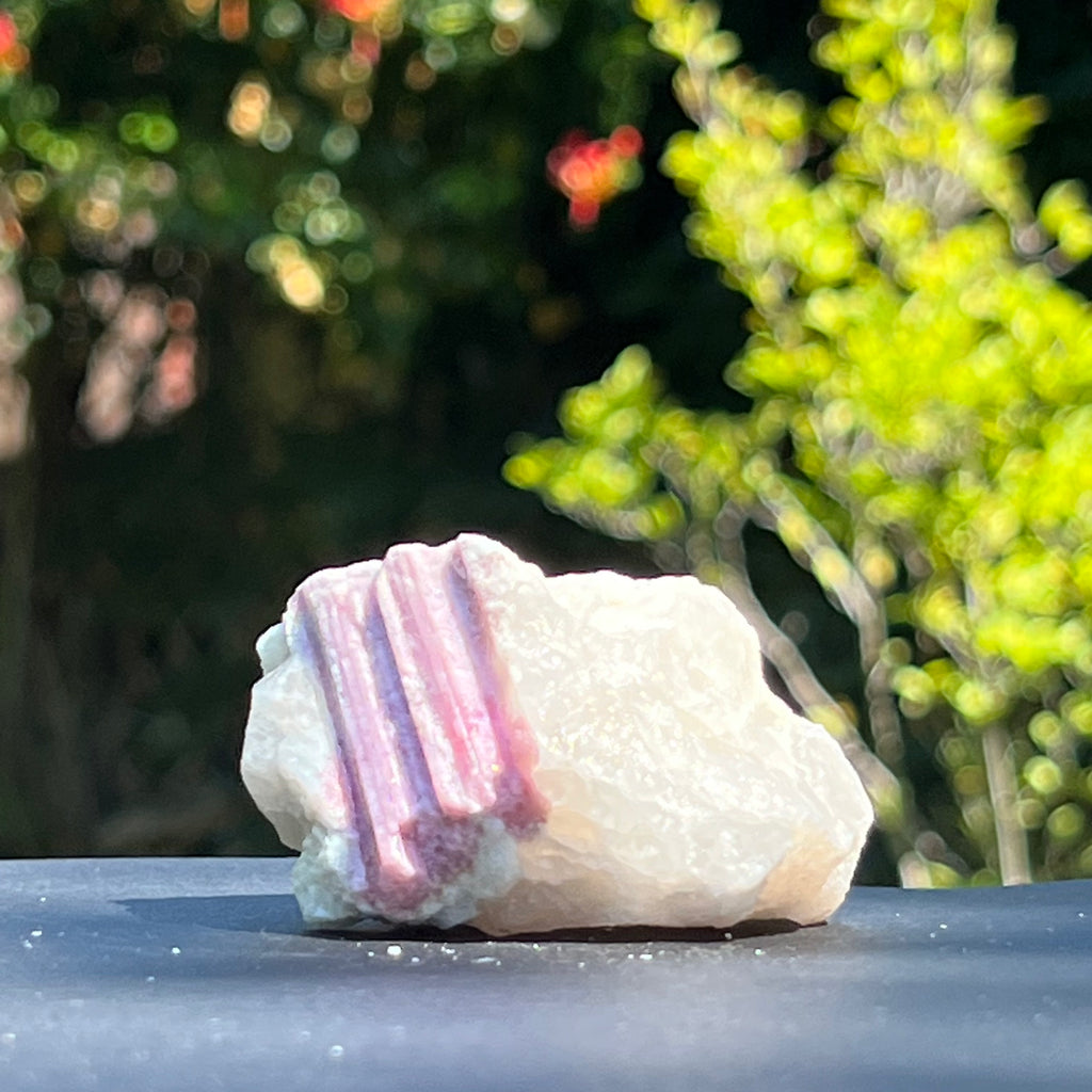 Turmalina roz bruta m10, druzy.ro, cristale 1
