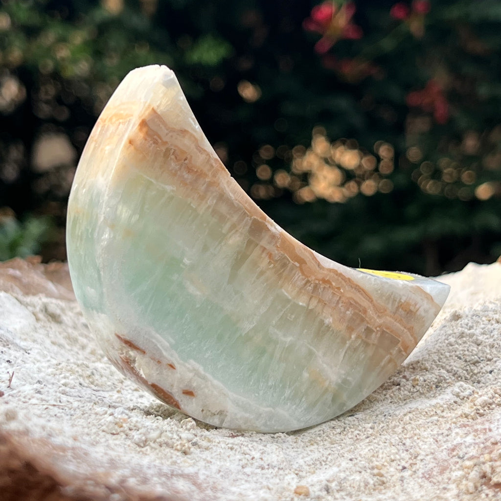 Luna calcit albastru caraibe m3, druzy.ro, cristale 1