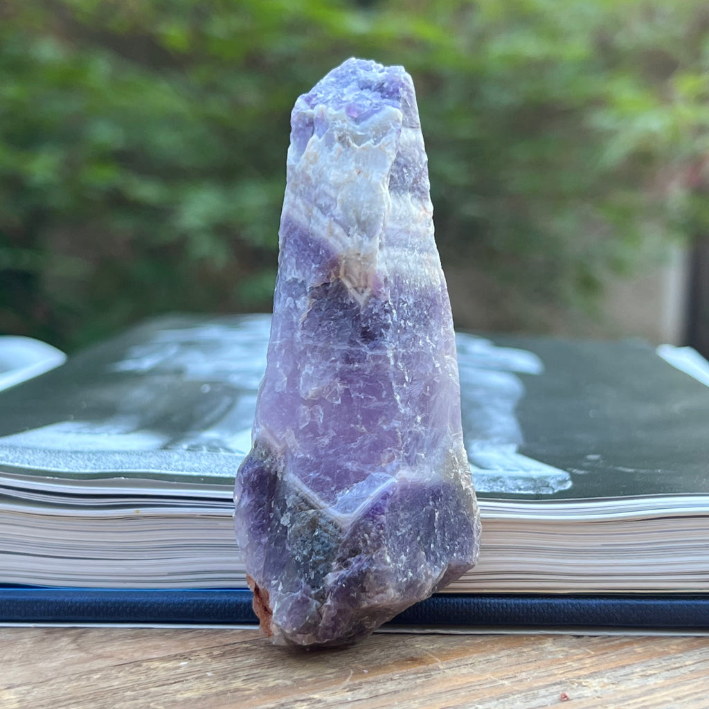 Ametist chevron piatra bruta/ varf m3, druzy.ro, cristale 1