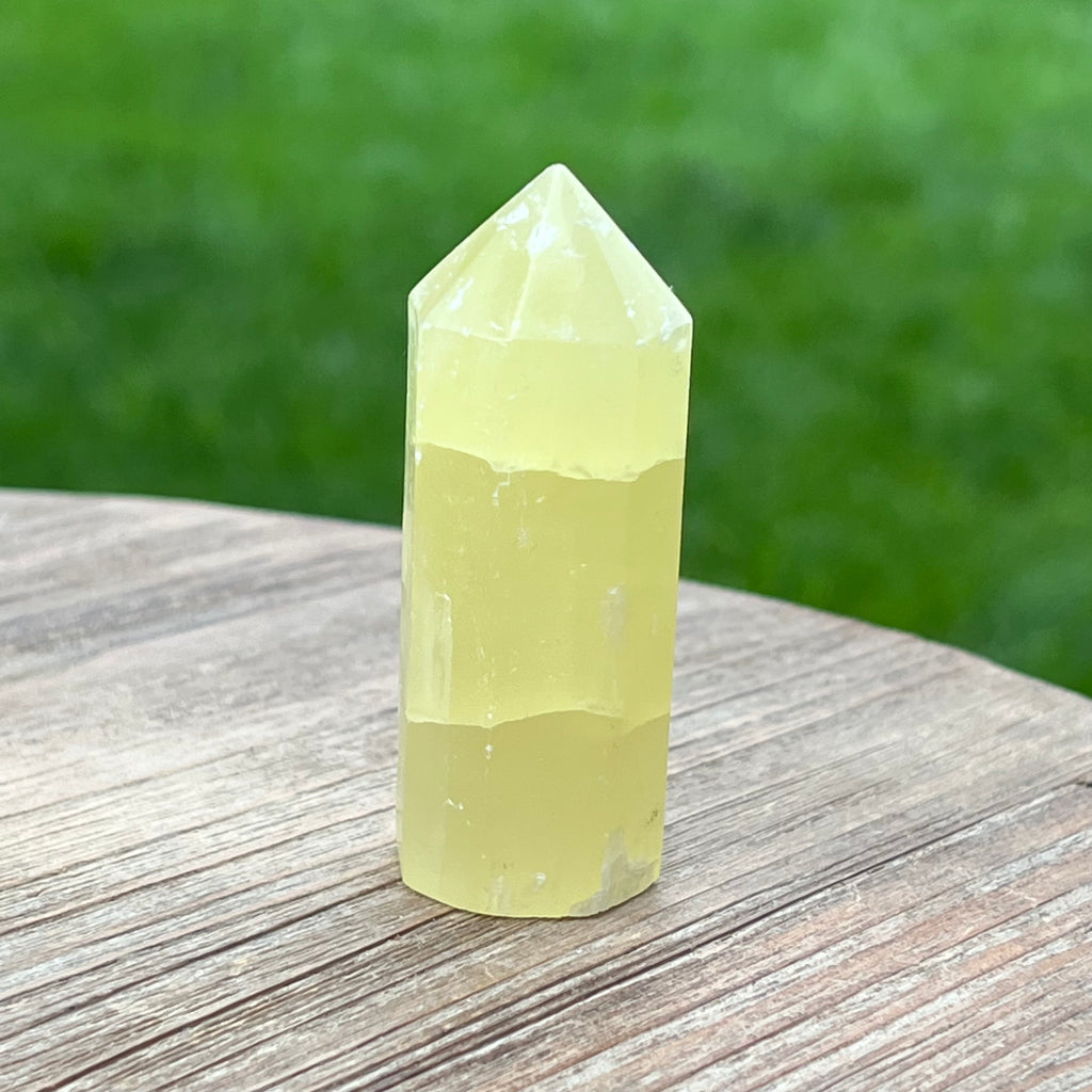 Obelisc calcit lamaie 6-7 cm, druzy.ro, cristale 3