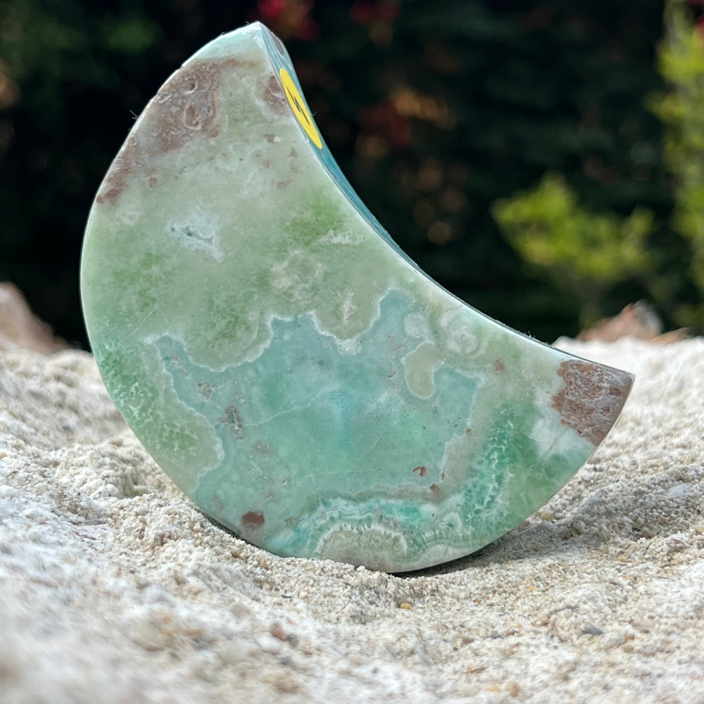 Luna aragonit albastru m4, druzy.ro, cristale 4