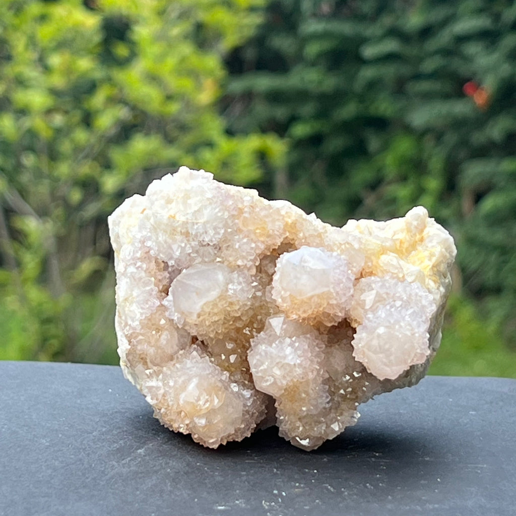 Cluster cuart cactus / cuart spirit model 11, druzy.ro, cristale 1