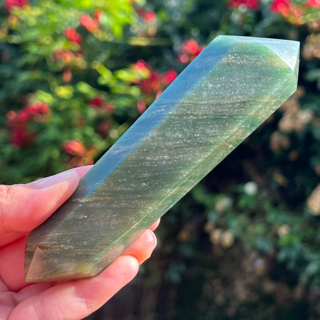 Aventurin dublu varf m5, druzy.ro, cristale 1