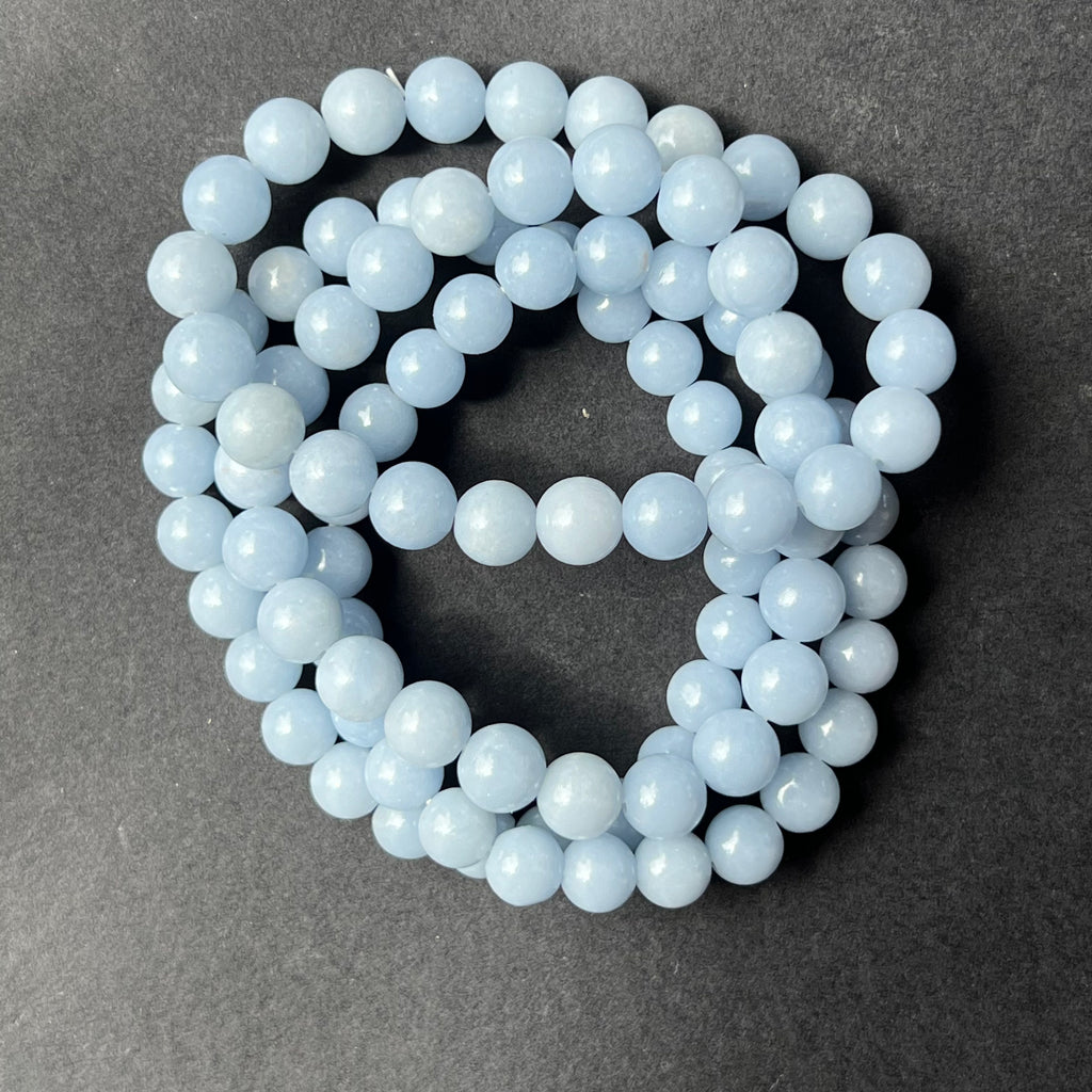Bratara angelit 8mm, pietre semipretioase, DRUZY.RO 3