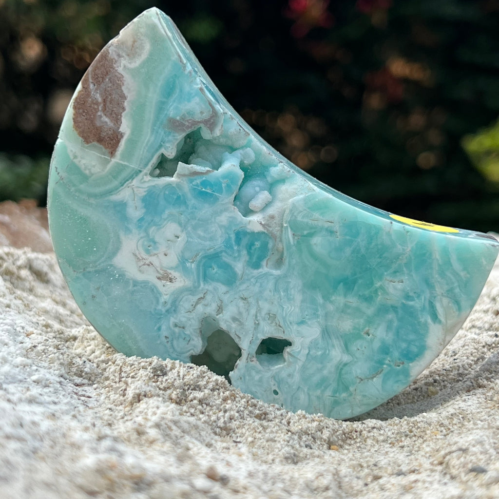 Luna aragonit albastru m4, druzy.ro, cristale 2