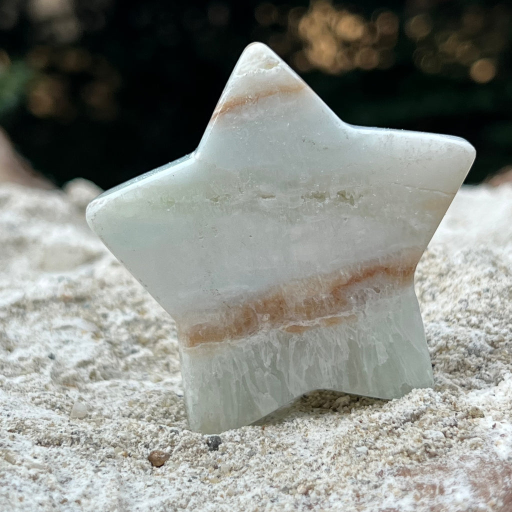 Stea calcit albastru caraibe m1, druzy.ro, cristale 1