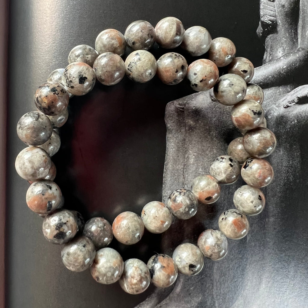 Bratara Yooperlit 8mm, pietre semipretioase, DRUZY.RO 3
