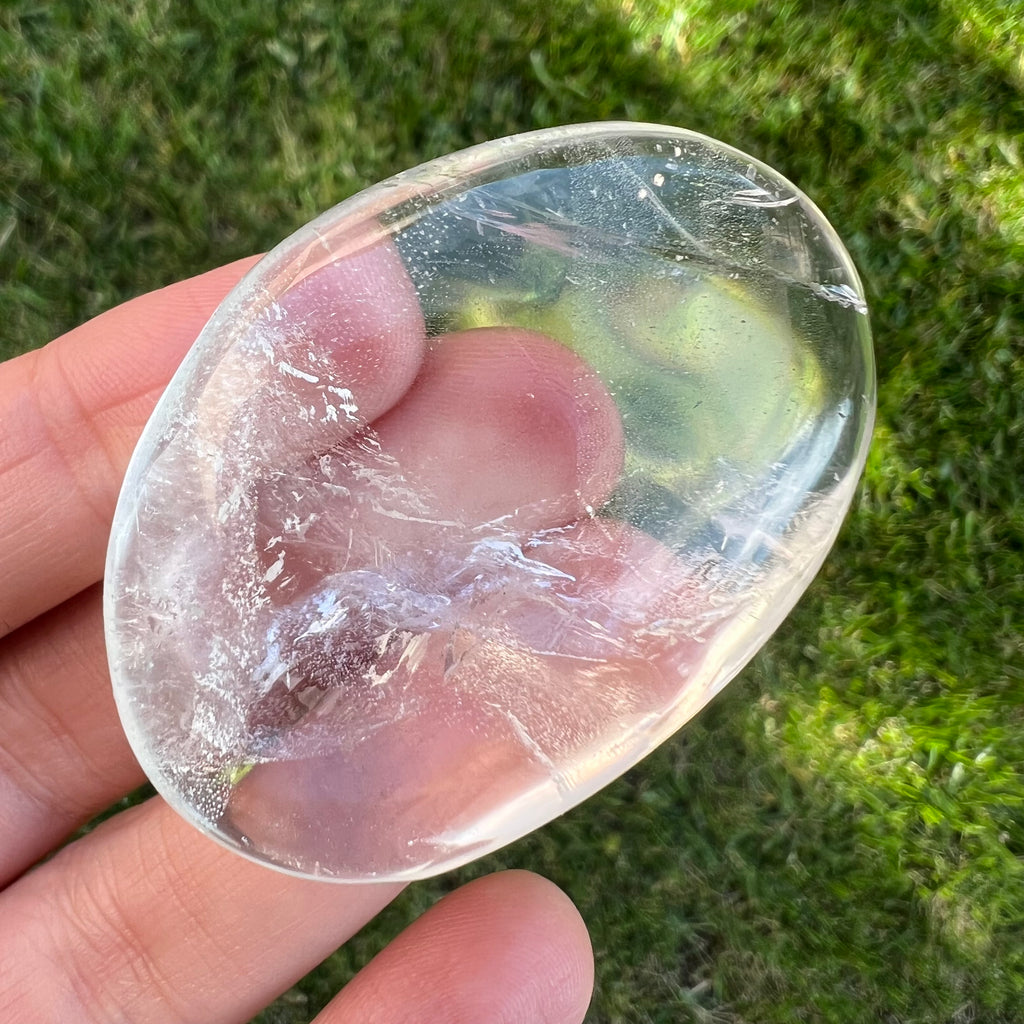 Palmstone cuart incolor/cristal de stanca m7, druzy.ro, cristale 3
