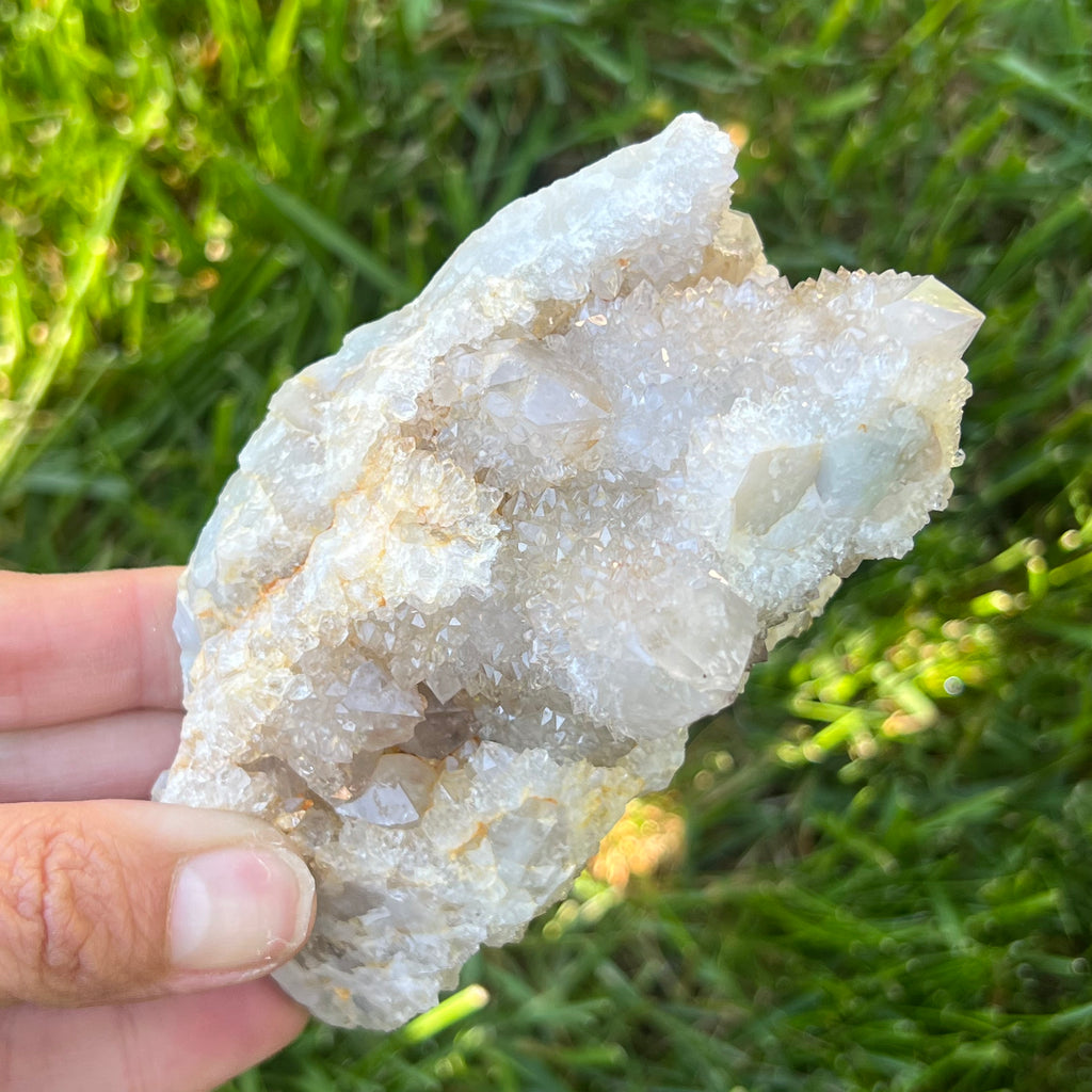 Cluster cuart cactus / cuart spirit model 17, druzy.ro, cristale 4