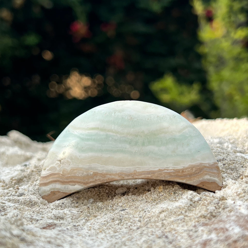 Luna calcit albastru caraibe m1, druzy.ro, cristale 1