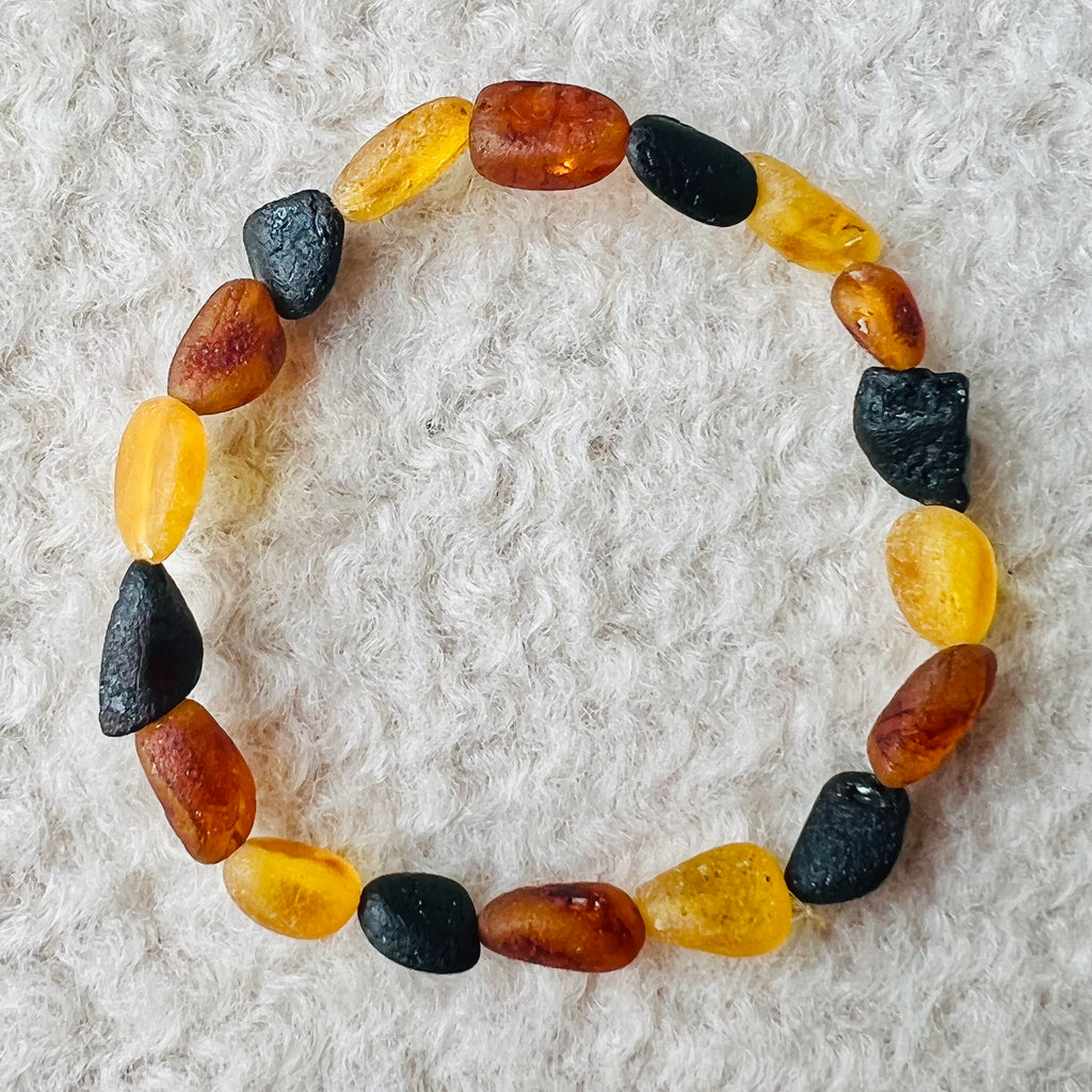 Bratara chihlimbar adulti m6, pietre semipretioase, DRUZY.RO 1