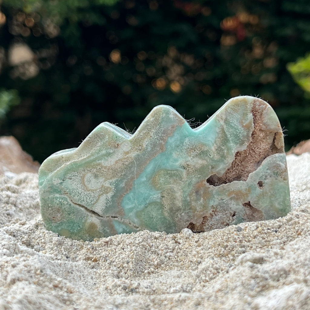 Nor aragonit albastru, druzy.ro, cristale 2