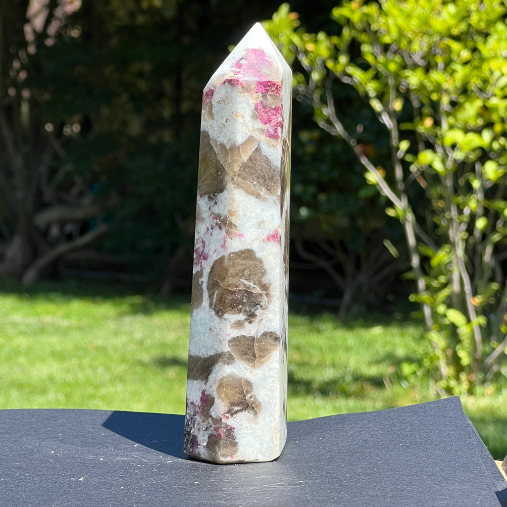 Turn rubelit/ turmalina roz m2, druzy.ro, cristale 10